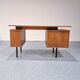 Vintage teak veneer desk from the 1960s