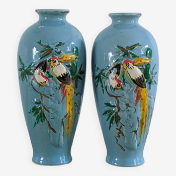 Paire vases email
