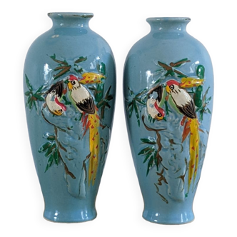 Paire vases email