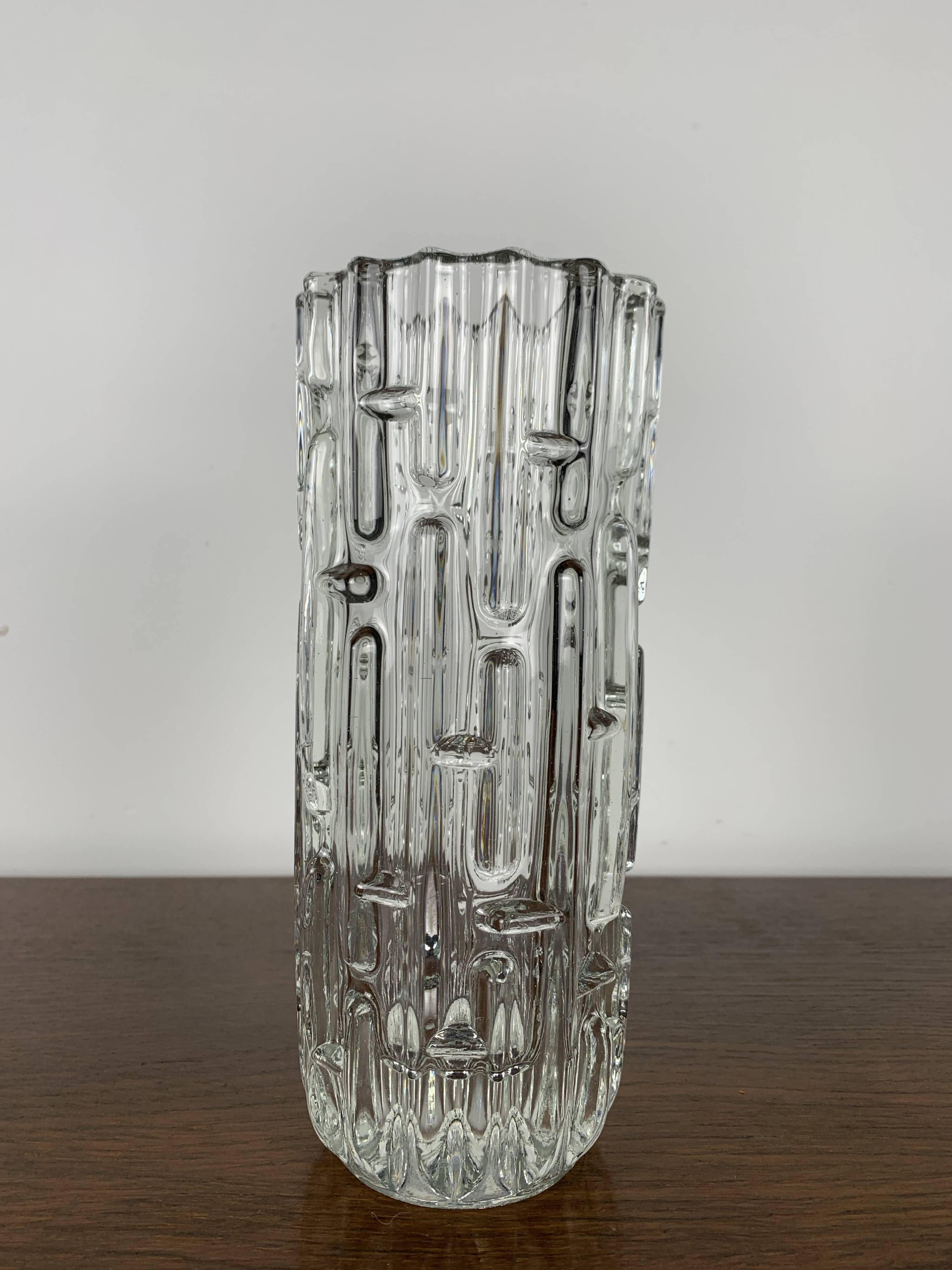 Vase "labyrinthe" par F. Vizier, 1965