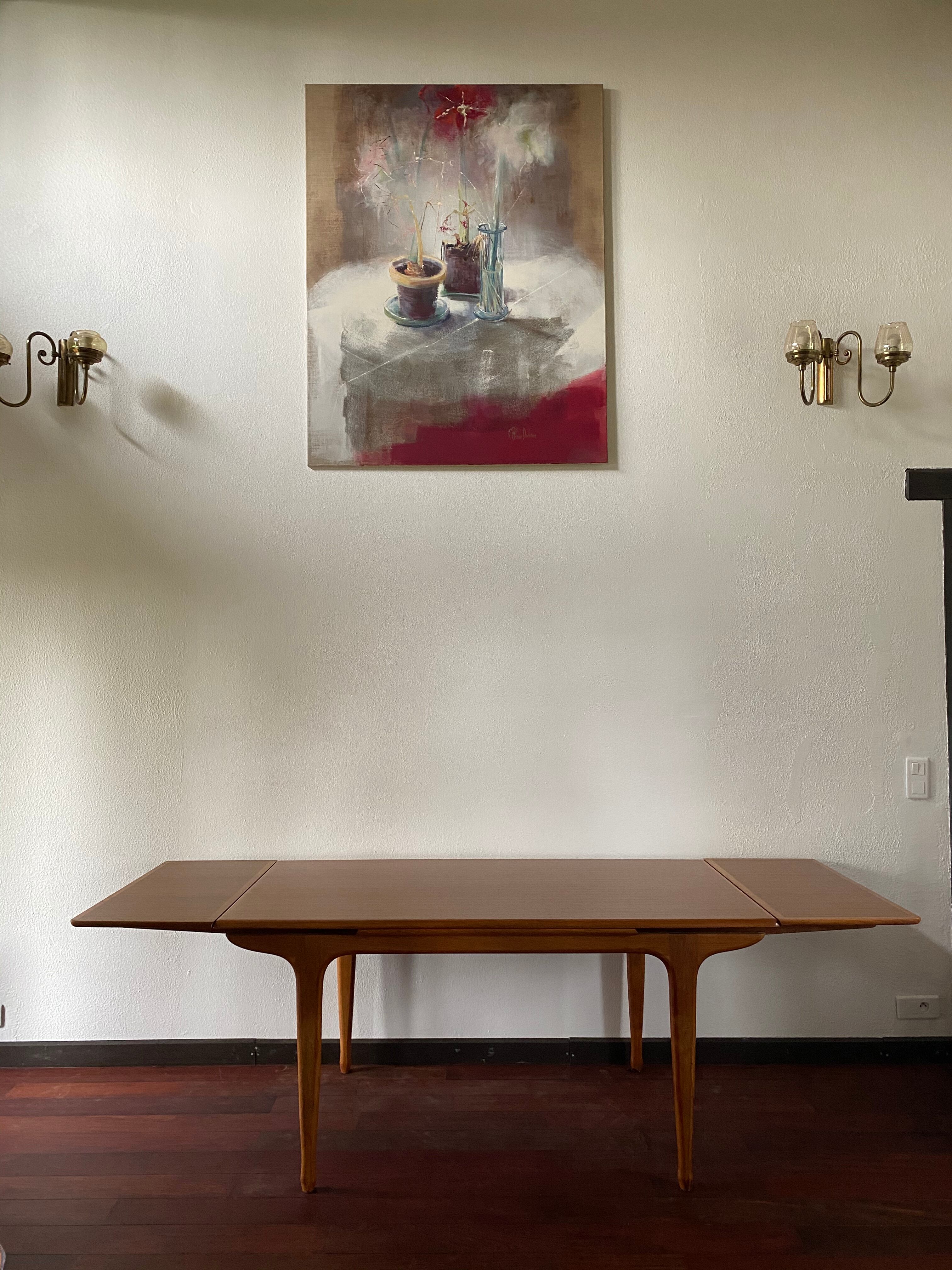 Scandinavian dining table 60s