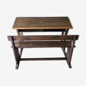 Double school boy desk