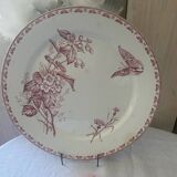 Carmen model flat plate stamped Sarreguemines