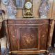 Napoleon III sideboard, rosewood and floral marquetry, 19th century