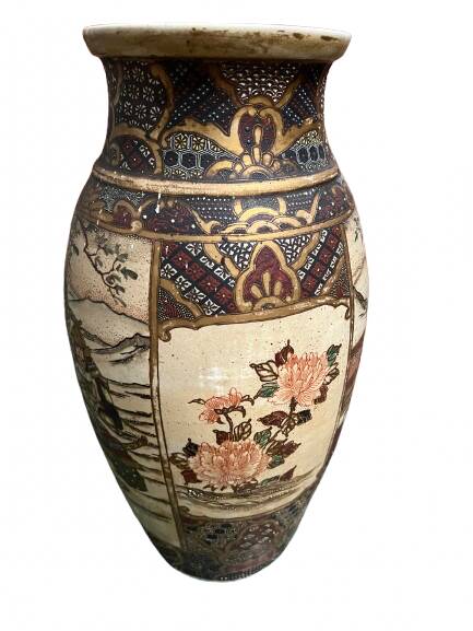 Vase asiatique en céramique