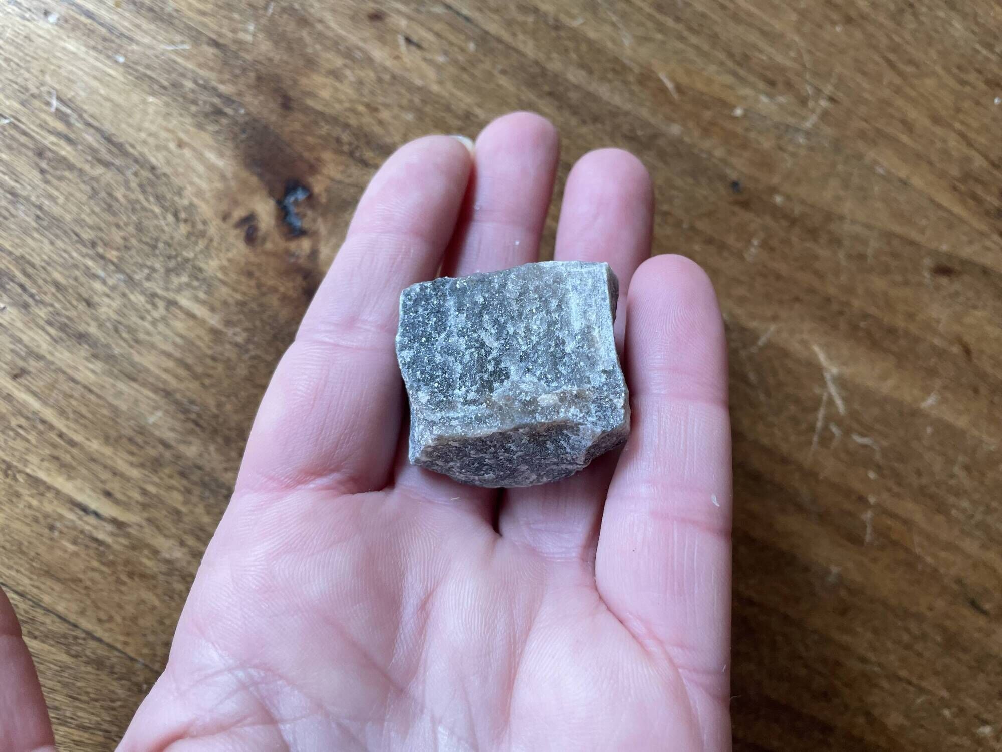 Salt crystal samples ~ souvenir from the Salzbergwerk salt mine Berchtesgaden Germany