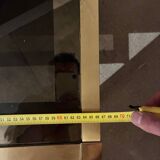 Vintage Italian brass coffee table – Mara – 1970s