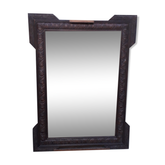 Miroir cadre  en bois