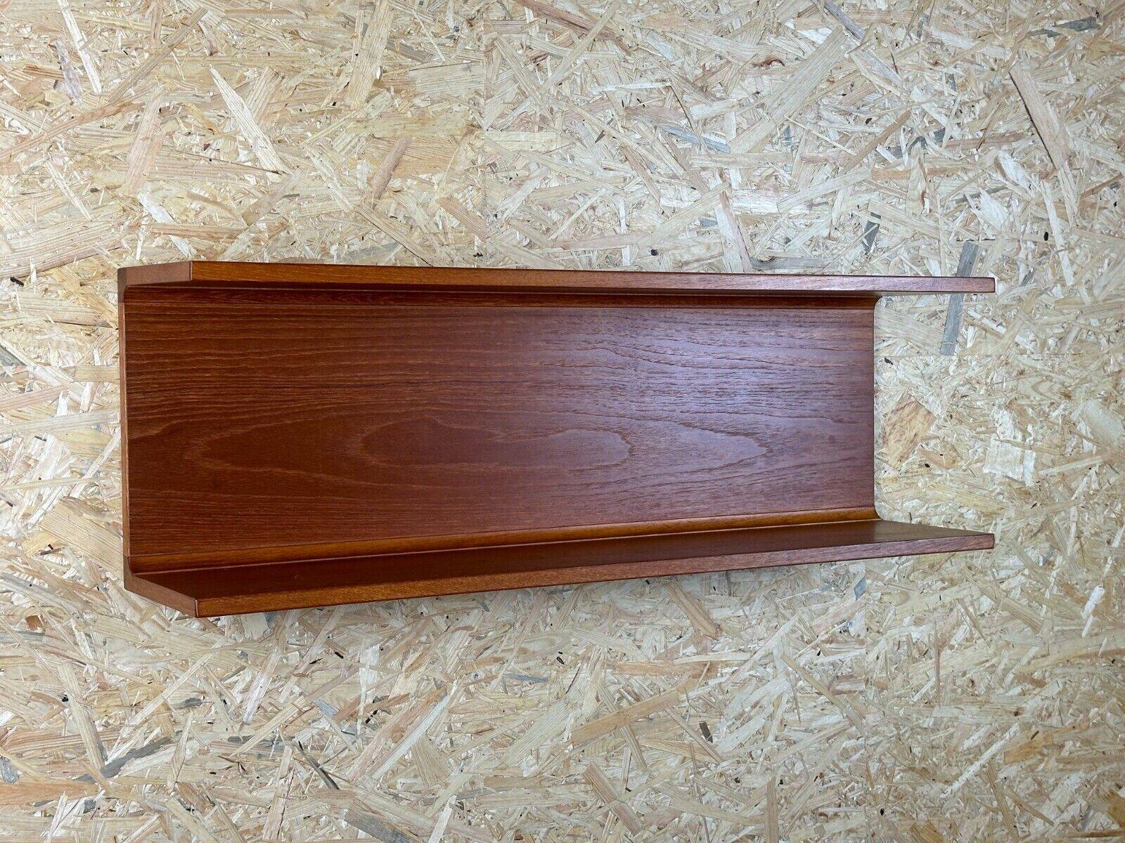 60s 70s étagère murale en teck Pedersen & Hansen Viby J. Denmark Design