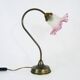 Art deco-style swan collar lamp see delmas monteuse. year 60