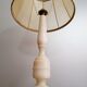 Lampe à poser vintage marbre albâtre années 60