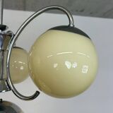 Chrome Art Deco pendant lamp