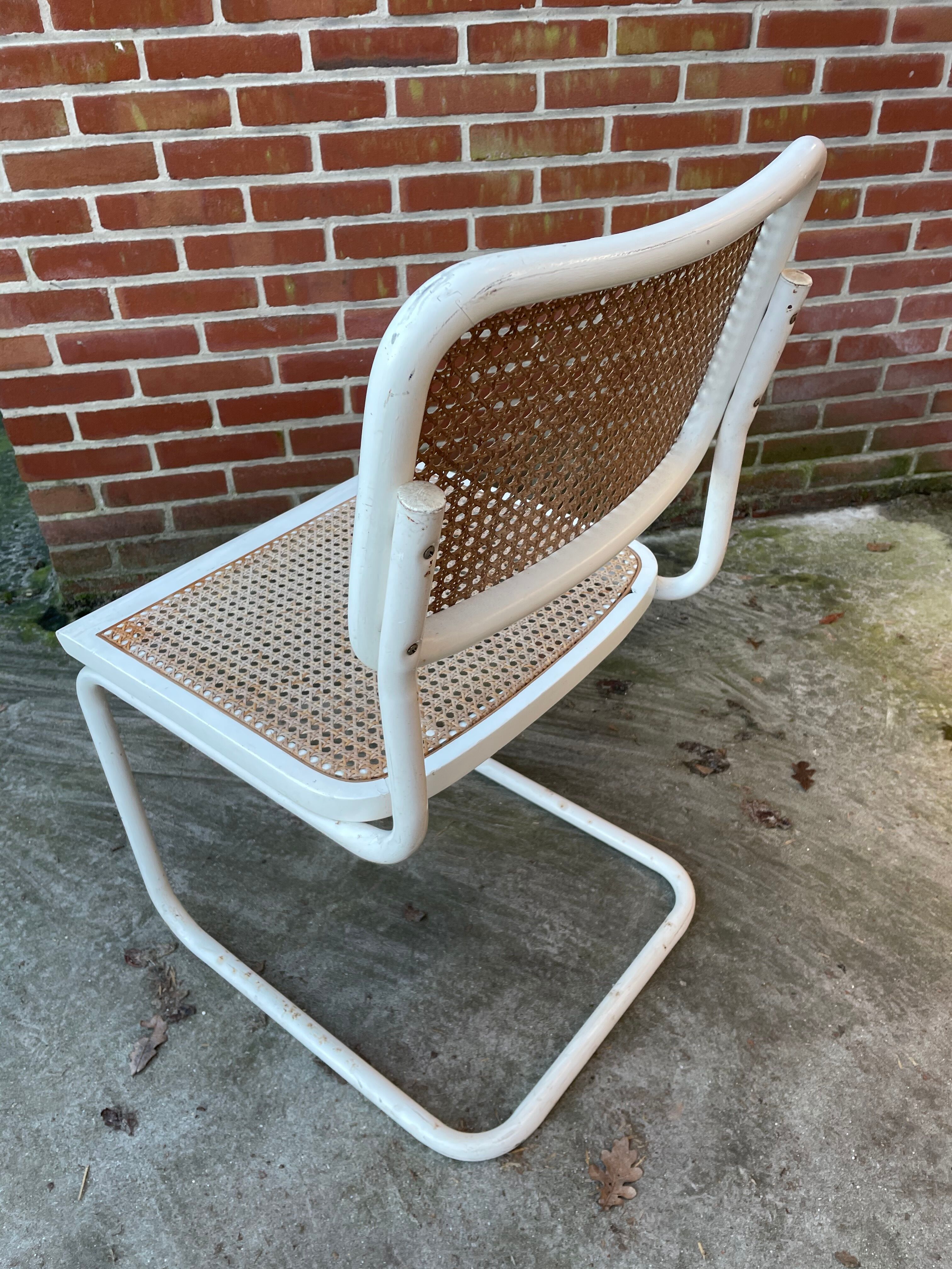 Cesca design chair b32 model white