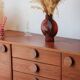 Petite enfilade scandinave sapelli – Design anglais années 60
