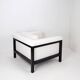 Jules Wabbes attr. Armchair "Livourne-Série 800 Luxe" by Bullo 2010 - New White Boucle Fabric