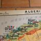 School N ° 23 Algeria map map physical and 23 Bis Algeria economic hatchet by Louis François map