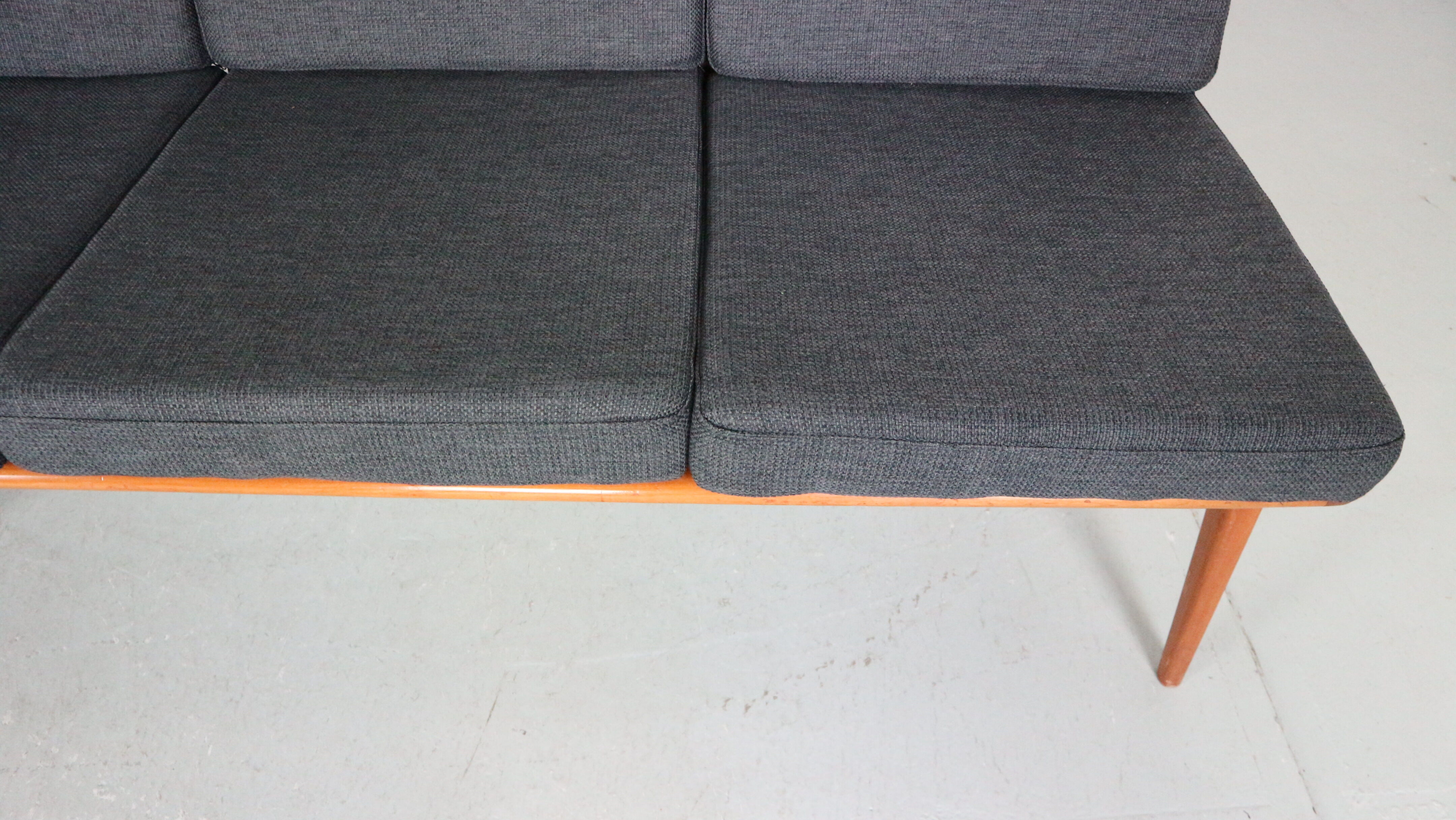 Mid-Century Modern Hans Mitzlaff 1950s Boomerang Sofa for Eugen Schmidt, 1950's