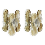 Pairs of large wall sconces by Kalmar, Austria, 1960s