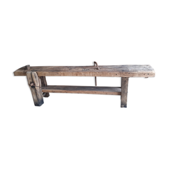 Old carpenter's workbench