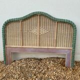 Rattan headboard