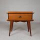 Table de chevet vintage en teck, années 1960