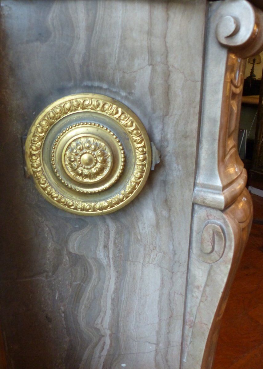 Fireplace Louis XV Marble