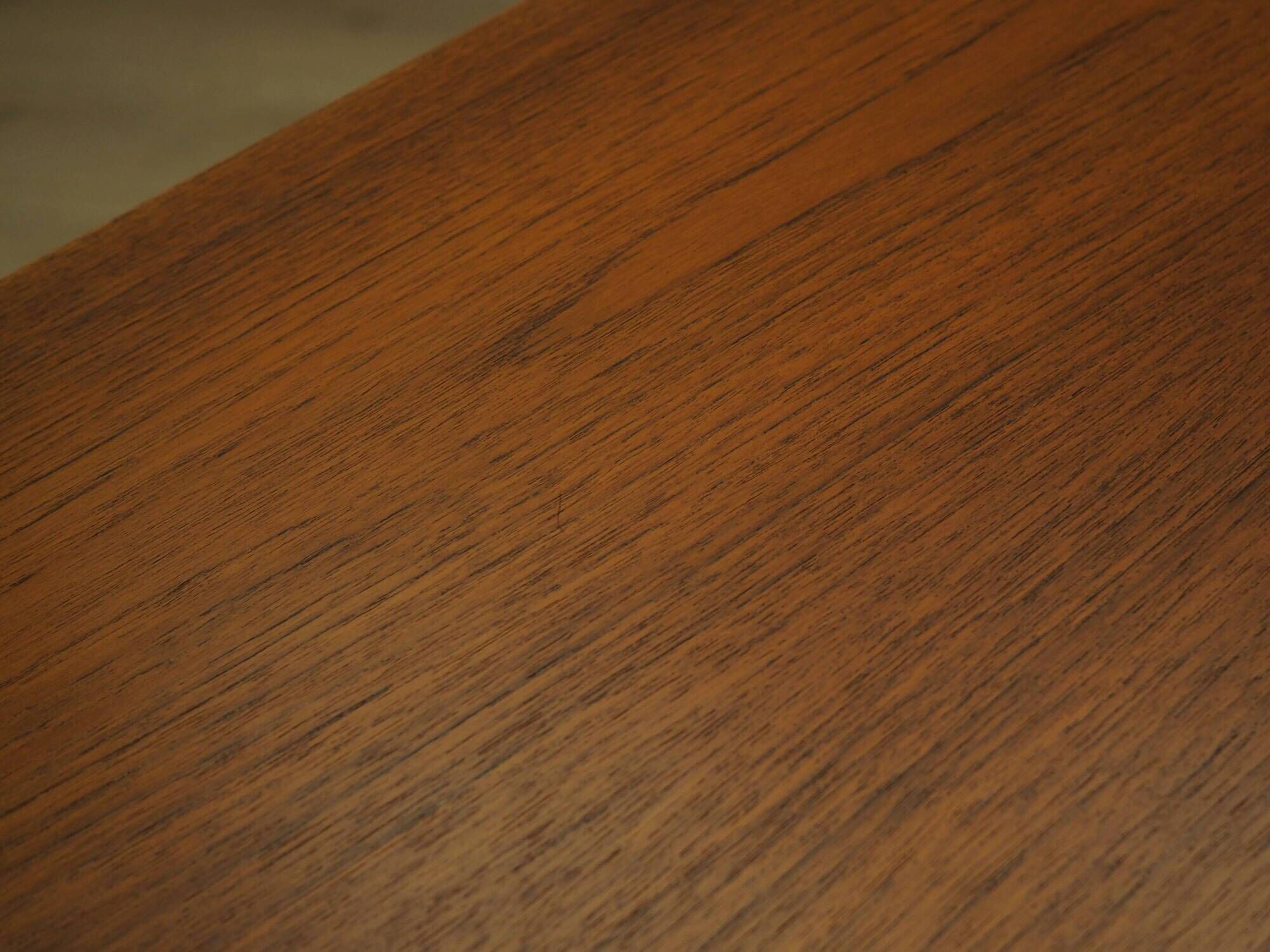 Danish teak sideboard 1960s with bar section and sliding doors