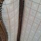Pair of restored Louis XV wingback armchairs – new fabric