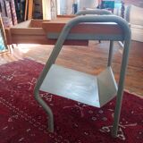 1950s boarding school bedside table.