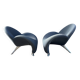 Pair of design armchairs Papageno Jan Armgardt Leolux