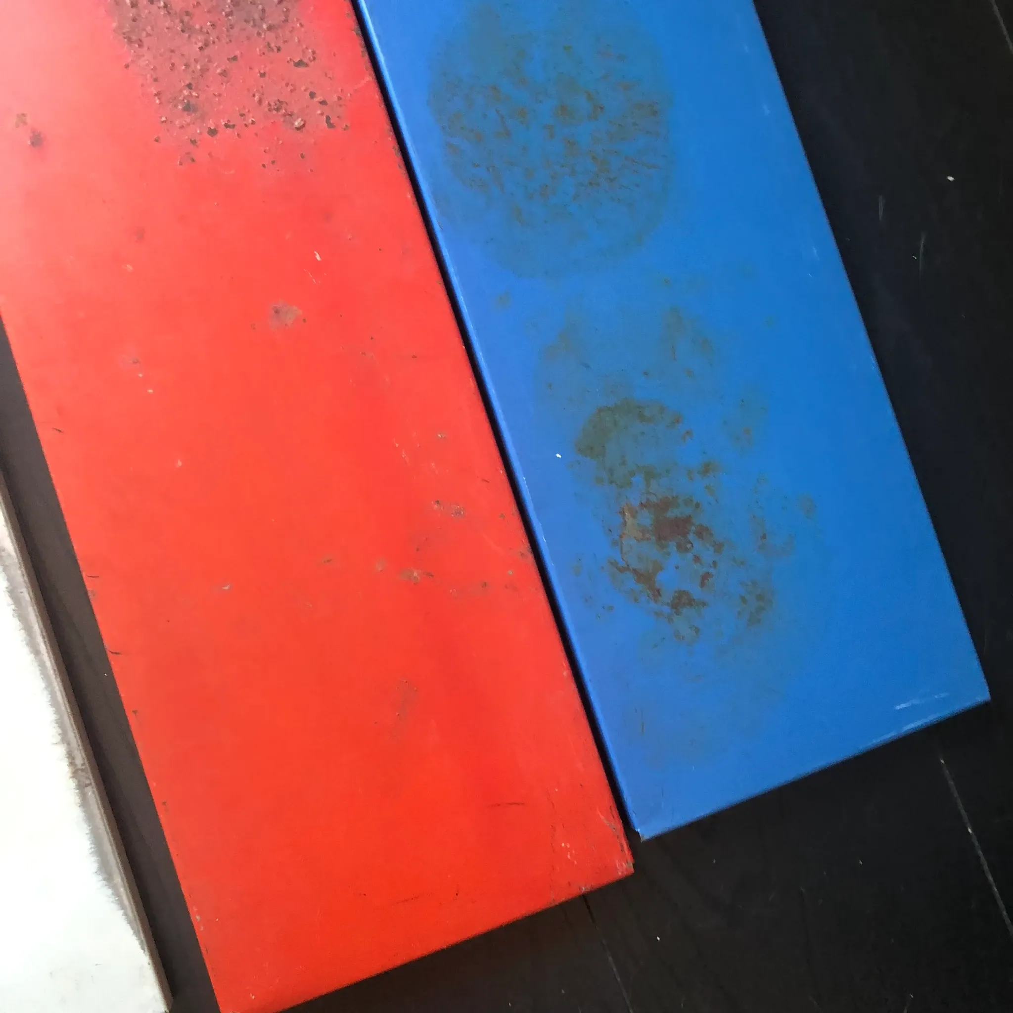 Vintage shelf 1950 taken design A. Dekker - 70 x 68 x 20 cm