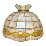 Mimosa mother-of-pearl pendant light