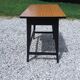 Desk with compass legs
