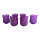 Verres Cristal d’Arques Longchamp violet