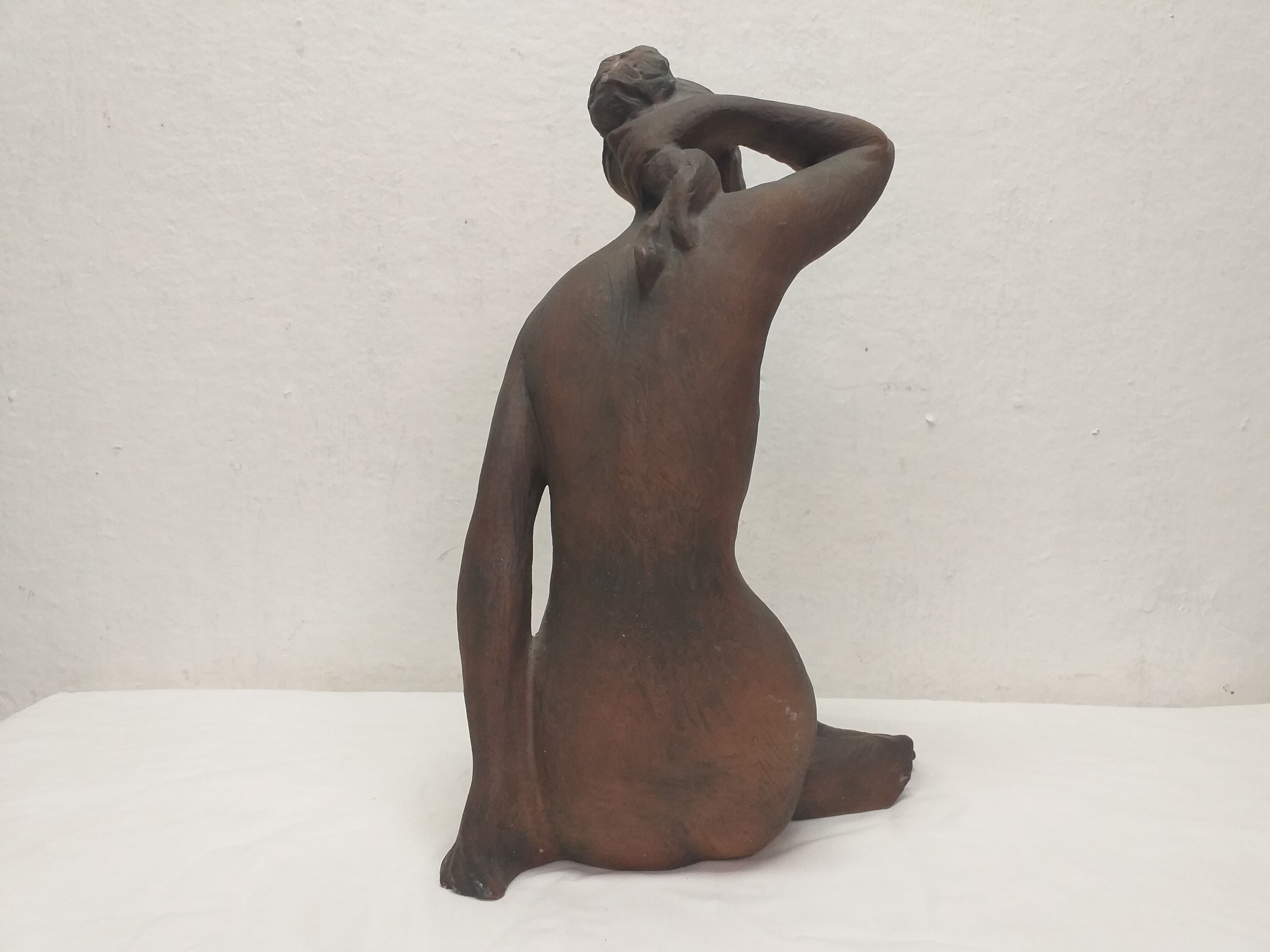 Femme nue en céramique de Kokrda, Tchécoslovaquie