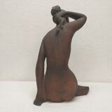 Nude ceramic woman by Kokrda, Czechoslovakia