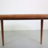 Peter Hvidt& Orla Mølgaard Nielsen Teak Round Coffee Table for France& Son, 1950