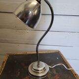 Table lamp chromed metal of the 50s