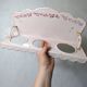 vintage powder pink enamelled steel plant stand