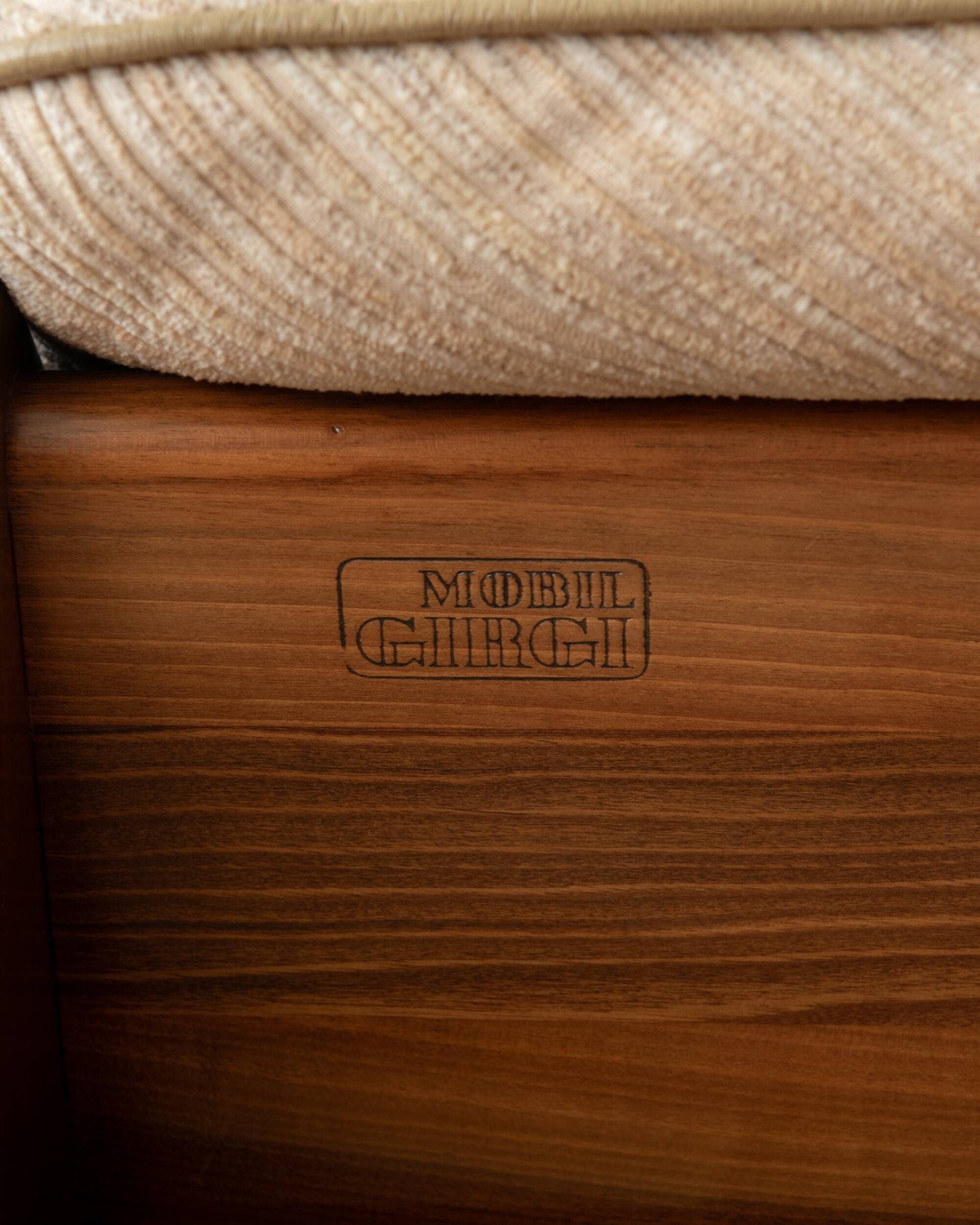 Sapporo Armchair designed by Mario Marenco for Mobil Girgi, 1970s