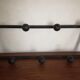 Industrial style coats rack