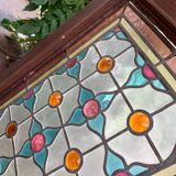 Cabochon stained glass 155x30