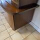 Buffet vintage 2 corps laqué pieds compas