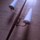 60's teak wall light from Maison Lunel