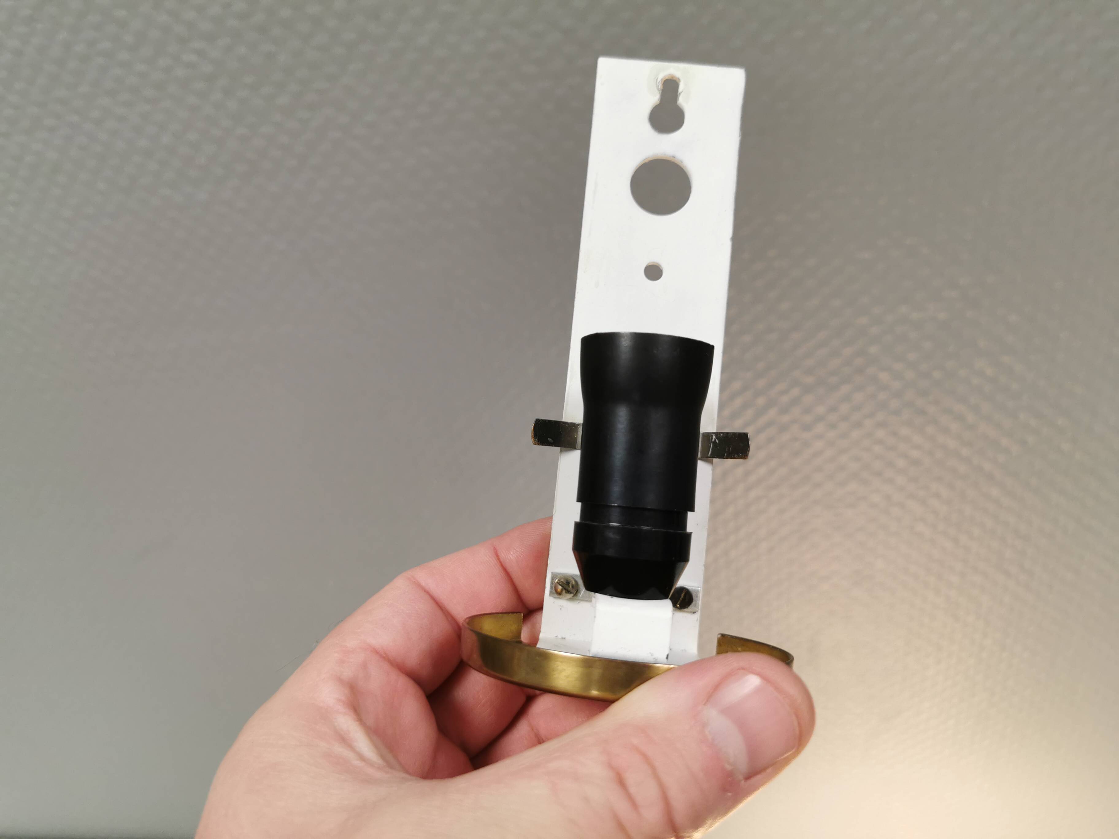 A set of retro wall lamps with white opal glass shades, Denmark 1950s