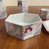 Set of five Scandinavian design ceramics.