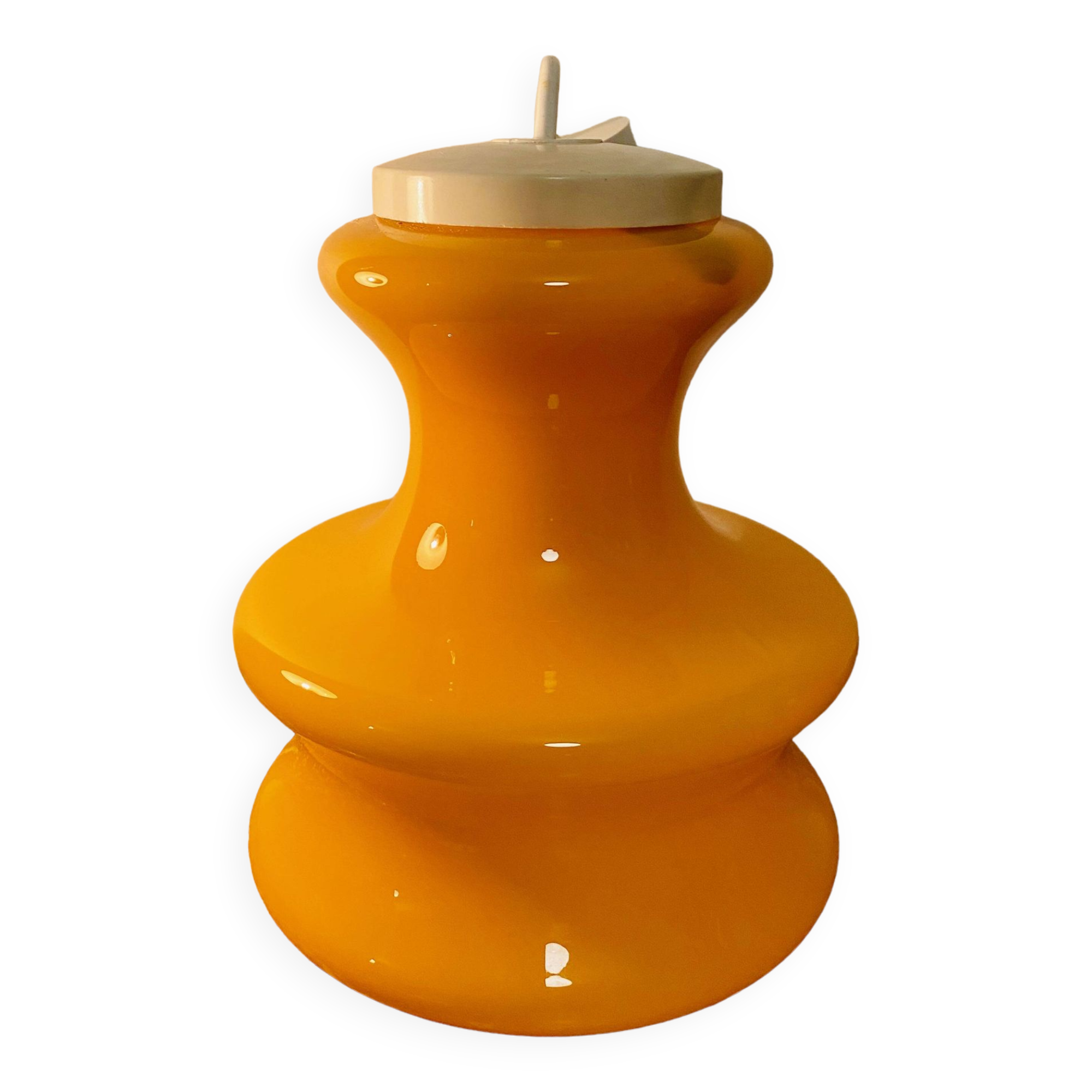 Vintage Orange 70's Pendant Lamp