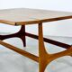 Mid-Century Modern Danish Style Drop Leaf Teak Coffee Table, 1960s
