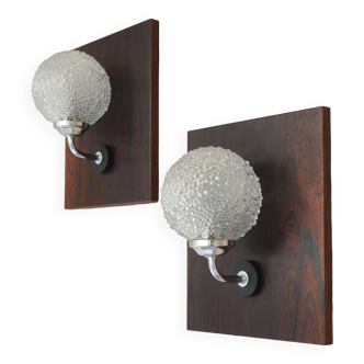 Set of two wall lamps, Danish design, 1970s, production: Denmark