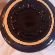 Vase vintage en céramique West Germany - Scheurich 638-20  bleu cobalt